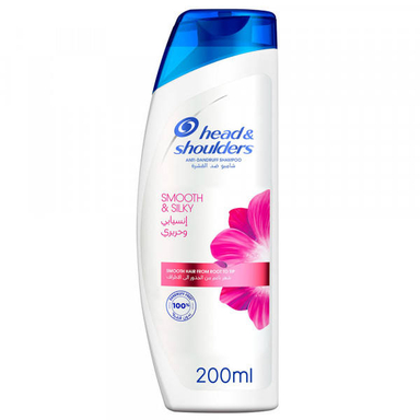 شامپو ضد شوره مو هد اند شولدرز (Head & shoulders) مدل Smooth And Silky حجم 400 میلی‌لیتر
