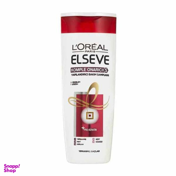 شامپو مو لورآل (Loreal) مدل Total Repair 5 حجم 520 میلیلیتر به همراه ماسک مو حجم 300 میلیلیتر