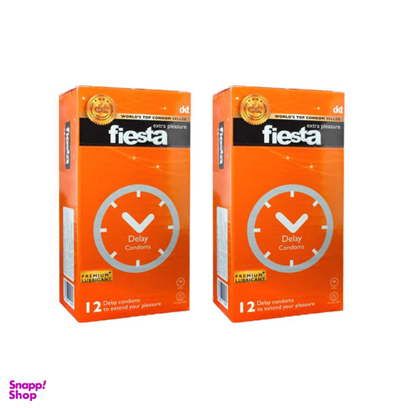 کاندوم فیستا (Fiesta) مدل Delay بسته 2 عددی