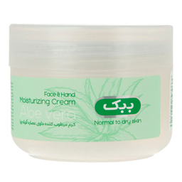 کرم آبرسان ببک (B.B.K) مدل Aloe vera حجم 100 میلی‌ لیتر