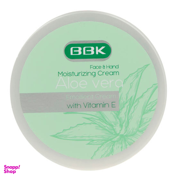 کرم آبرسان ببک (B.B.K) مدل Aloe vera حجم 100 میلی لیتر