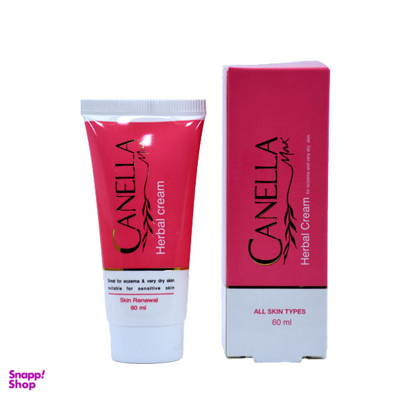 کرم مرطوب کننده کانلا (canella) مدل herbal حجم 60 میلی‌لیتر