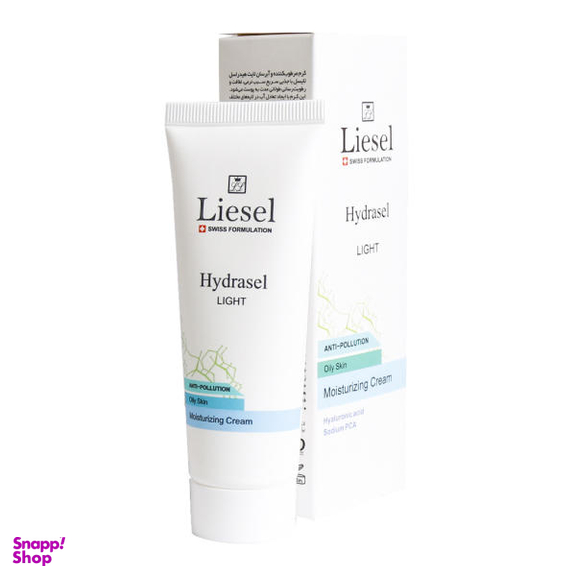 کرم مرطوب کننده لایسل (Liesel) مدل light حجم 50 میلی‌لیتر
