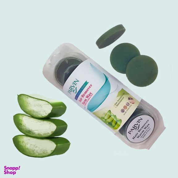 وکس موبر پروین مدل Aloe vera وزن 20 گرم بسته 10 عددی