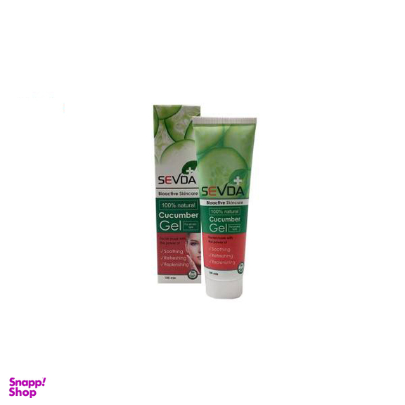 ماسک صورت سودا (Sevda) مدل Peel Off با رایحه خیار حجم 100 میلیلیتر