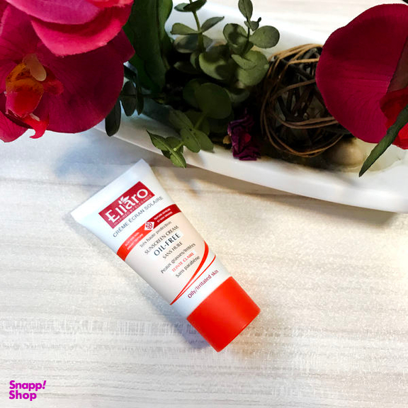 کرم ضدآفتاب فاقد چربی الارو (Ellaro) با SPF50 مدل TS50 رنگ بژ روشن حجم 40 میلی‌‌لیتر