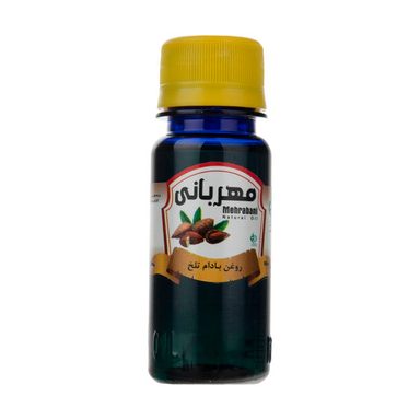 روغن بادام تلخ مهربانی (Mehrabani) مدل 01 حجم 60 میلی‌لیتر