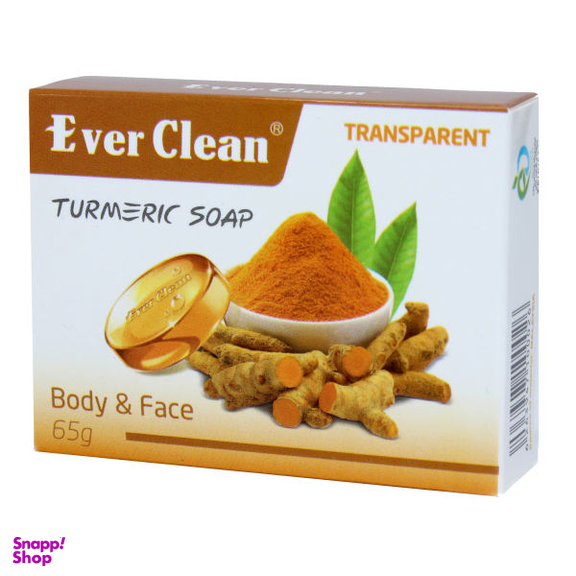 صابون شستشو اورکلین (Ever clean) مدل EVC وزن 65 گرم مجموعه 5 عددی