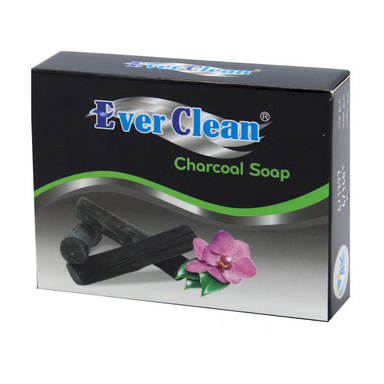 صابون گلیسیرینه اورکلین (Ever clean) مدل زغال وزن 65 گرم