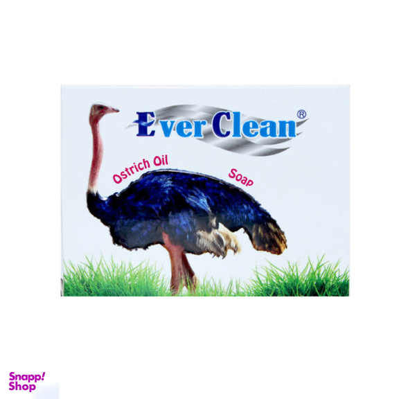 صابون گلیسیرینه اورکلین (Ever clean) مدل شتر مرغ وزن 65 گرم