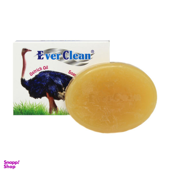 صابون گلیسیرینه اورکلین (Ever clean) مدل شتر مرغ وزن 65 گرم