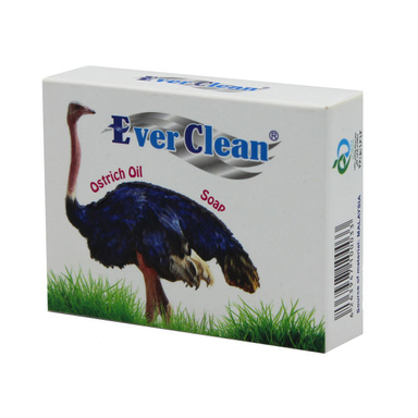 صابون گلیسیرینه اورکلین (Ever clean) مدل شتر مرغ وزن 65 گرم