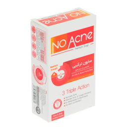 صابون شستشو نو آکنه (No acne) مدل Hybrid وزن 100 گرم