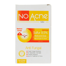 صابون شستشو نو آکنه (No acne) مدل Sulfur وزن 100 گرم