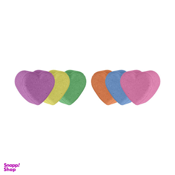کوکتل پدیکور ژبن پلاس (Jabon plus) مدل Heart وزن 600 گرم بسته 12 عددی