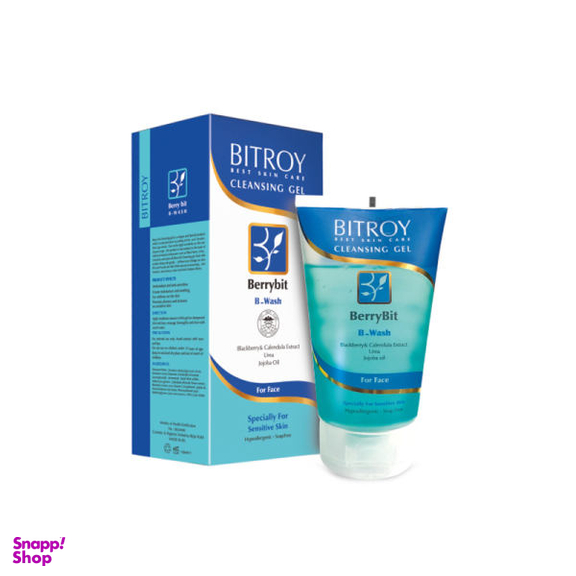ژل پاک‌ کننده صورت بیتروی (Bitroy) مدل B Wash حجم 150 میلی‌لیتر