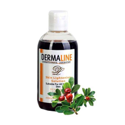 محلول پاک‌ کننده درمالاین (Dermaline) مدل Lightening Skin حجم 250 میلی‌لیتر