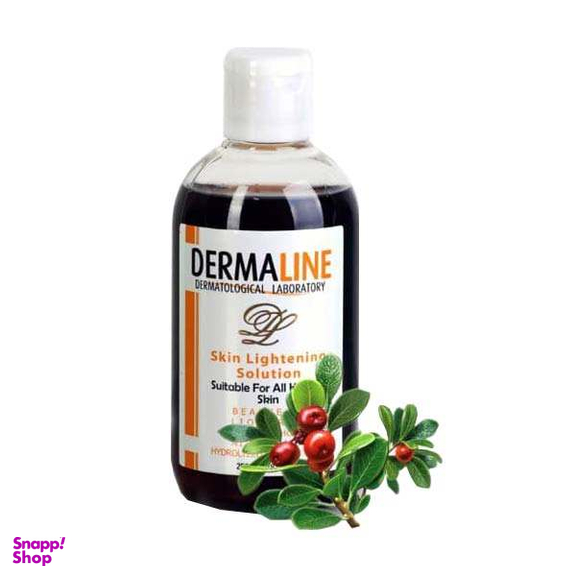 محلول پاک‌ کننده درمالاین (Dermaline) مدل Lightening Skin حجم 250 میلی‌لیتر