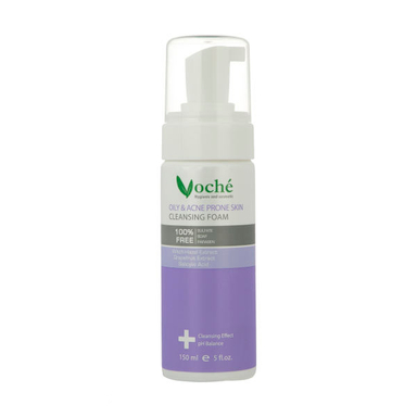 فوم شستشوی صورت وچه (Voche) مدل Oily And Acne PrOne Skin حجم 150 میلی‌لیتر
