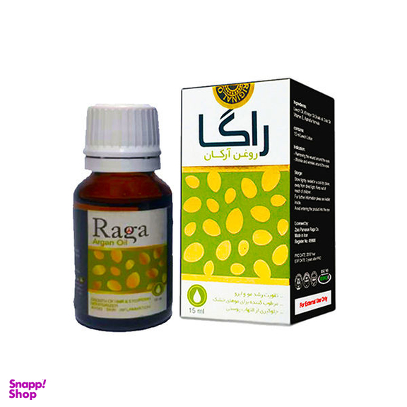 روغن آرگان راگا (Raga) مدل A حجم 15 میلی‌لیتر