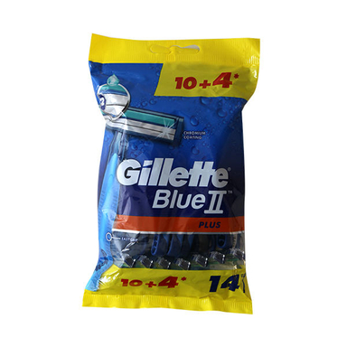 خود تراش ژیلت (Gillette) مدل بلو 2 بسته 14 عددی