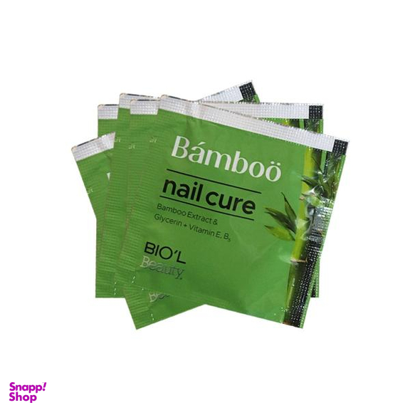 پد لاک پاک کن بیول (Biol) مدل Bamboo بسته 5 عددی