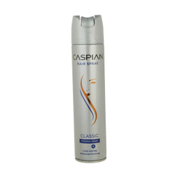اسپری حالت دهنده مو کاسپین (Caspian) مدل Classic حجم 250 میلی‌ لیتر