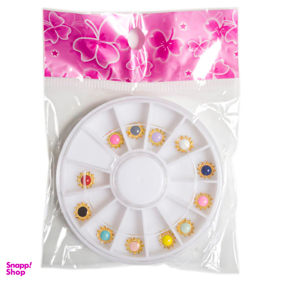 نگین ناخن مدل ND-12 بسته 3 عددی