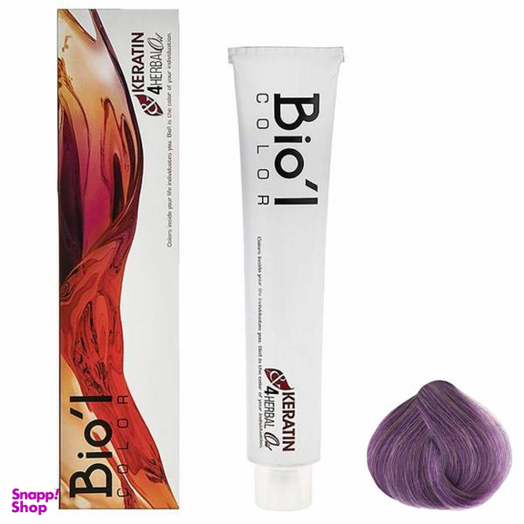 رنگ مو بیول (Biol) سری Professional شماره 9.22 رنگ بادمجانی خیلی روشن حجم 100 میلی‌ لیتر