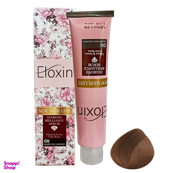 رنگ مو الوکسین (Eloxin) شماره 8CM رنگ شیر شکلات حجم 120 میلی‌لیتر
