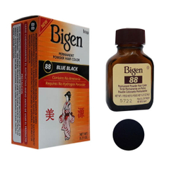 رنگ مو پودری بیگن (Bigen) شماره 88 رنگ پر کلاغی وزن 6 گرم