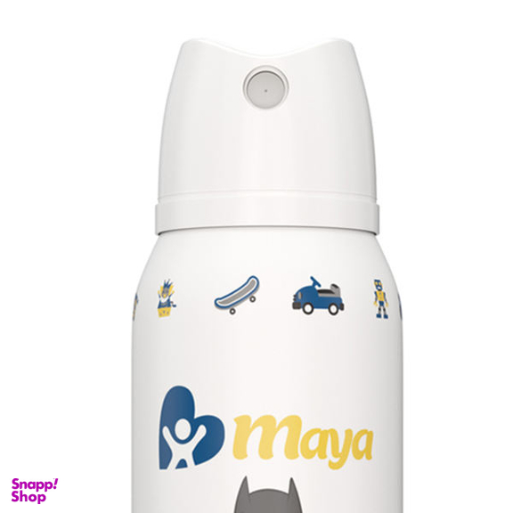 اسپری کودک مایا (Maya) طرح بتمن حجم 130 میلی‌‌لیتر
