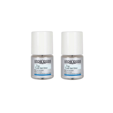 محلول خشک کننده سریع لاک ناخن هیدرودرم (Hydroderm) حجم 8 میلی لیتر مجموعه 2 عددی
