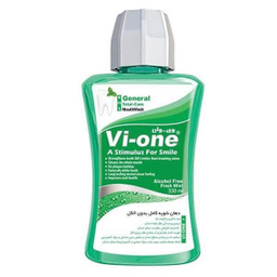 دهان شویه وی وان (Vi-One) مدل General Fresh Mint حجم 330 میلی‌ لیتر مجموعه 2 عددی
