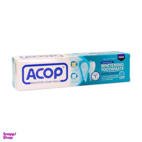 خمیر دندان آکوپ (Acop) مدل Whitening وزن 90 گرم