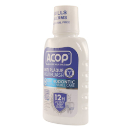 دهان شویه آکوپ (Acop) مدل Orthodontic حجم 300 میلی‌ لیتر + خمیر دندان آکوپ مدل Charcoal حجم 90 میلی‌ لیتر