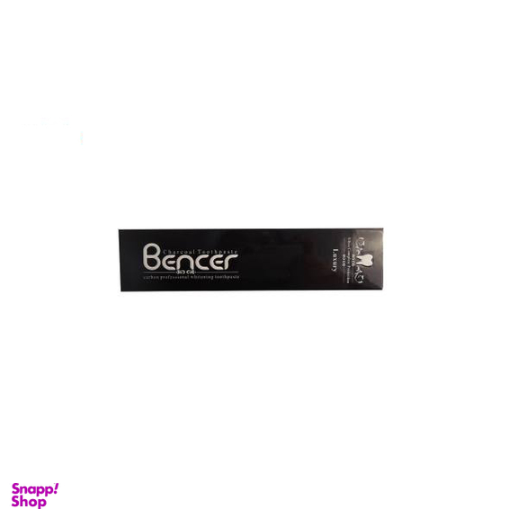 خمیر دندان بنسر (Bencer) مدل Charcoal حجم 100 میلی لیتر