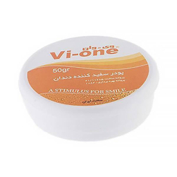 پودر سفید کننده دندان وی وان (Vi-One) مدل Orange وزن 50 گرم مجموعه 2 عددی