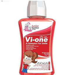 دهان شویه وی وان (Vi-One) مدل Junior Mouth Wash حجم 330 میلی‌ لیتر مجموعه 2 عددی
