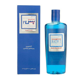 شامپو مو بس 2 (Bath2) مدل Anti Dandruff وزن 300 گرم