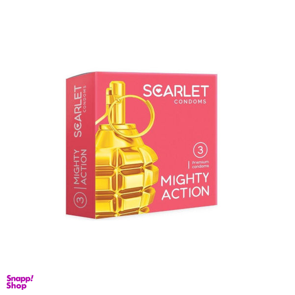 کاندوم اسکارلت (Scarlet) مدل All Variety بسته 6 عددی
