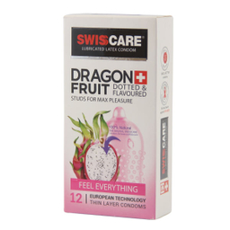 کاندوم سوییس کر (Swisscare) مدل Fruit بسته 12 عددی
