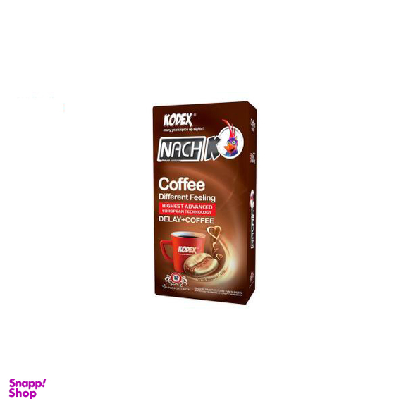 کاندوم ناچ کدکس (Nach Kodex) مدل Coffee بسته 12 عددی