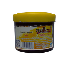 موم موبر اطلس (Atlas) مدل Honey حجم 300 میلی‌لیتر به همراه پد اپیلاسیون بسته 10 عددی و آبسلانگ موم بسته 2 عددی
