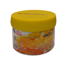 موم موبر اطلس (Atlas) مدل Honey حجم 700 میلی‌لیتر به همراه پد اپیلاسیون بسته 10 عددی و آبسلانگ موم بسته 2 عددی