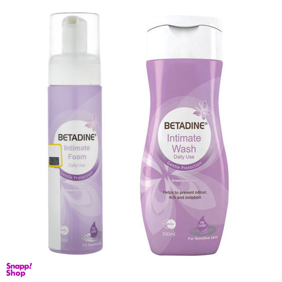 مجموعه فوم و ژل بهداشتی بتادین (Betadine) مدل 149