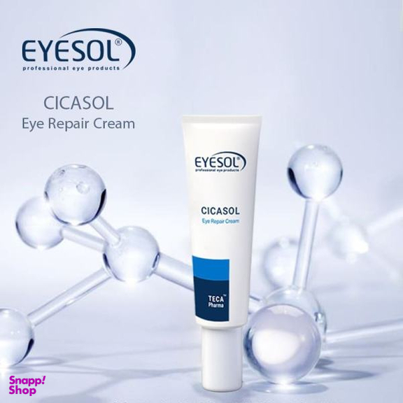 کرم دور چشم آیسول (Eyesol) مدل Cicasol حجم 10 میلی‌ لیتر