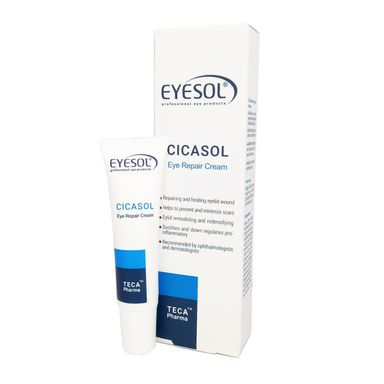 کرم دور چشم آیسول (Eyesol) مدل Cicasol حجم 10 میلی‌ لیتر