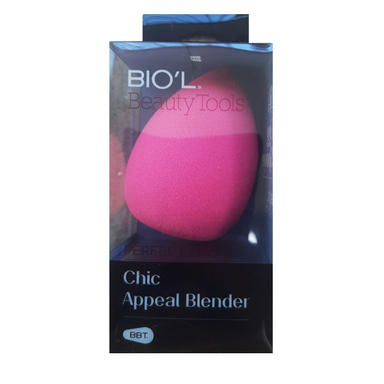 پد آرایشی بیول (Biol) مدل Chic Appeal Belender طرح تخم مرغی رنگ سرخابی
