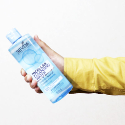 محلول پاک‌ کننده صورت سودا (Sevda) مدل Micellar Water حجم 500 میلی‌لیتر